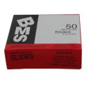 Caja de 50 portaobjetos