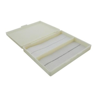 Caja para guardar 100 preparaciones