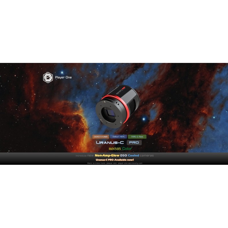 Cámara Player One URANUS-C PRo... Cámara Player One URANUS-C PRo...
