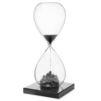 Reloj de arena magnético...