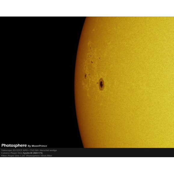 Cámara Player One Apollo-C USB 3.0 (IMX174) Color