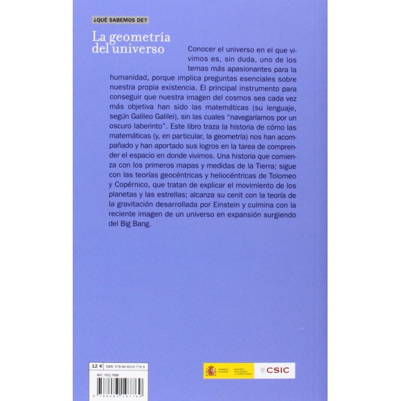 Libro La Geometría del Universo