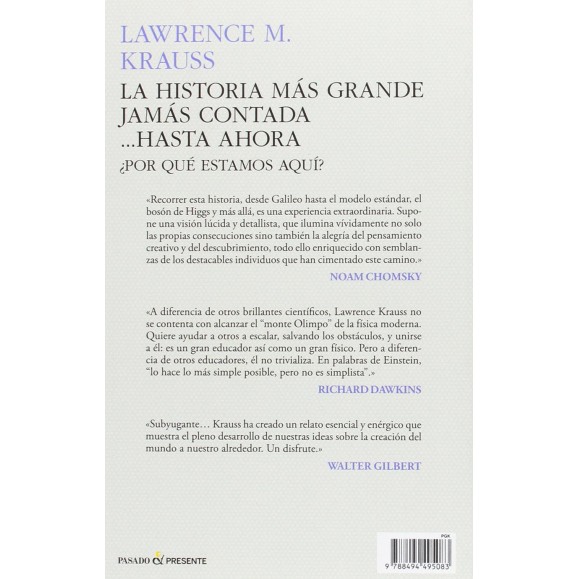 Libro La historia más grande jamás contada