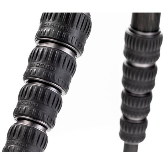 Kit Trípode Benro Tortoise 24CLV Carbono + S4Pro