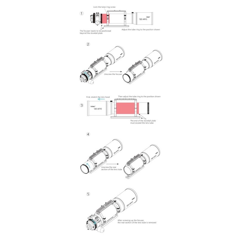 Telescopio Astrógrafo Triplete Askar...