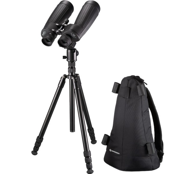 Prismaticos BRESSER NightExplorer 15x70 (con tripode y mochila)