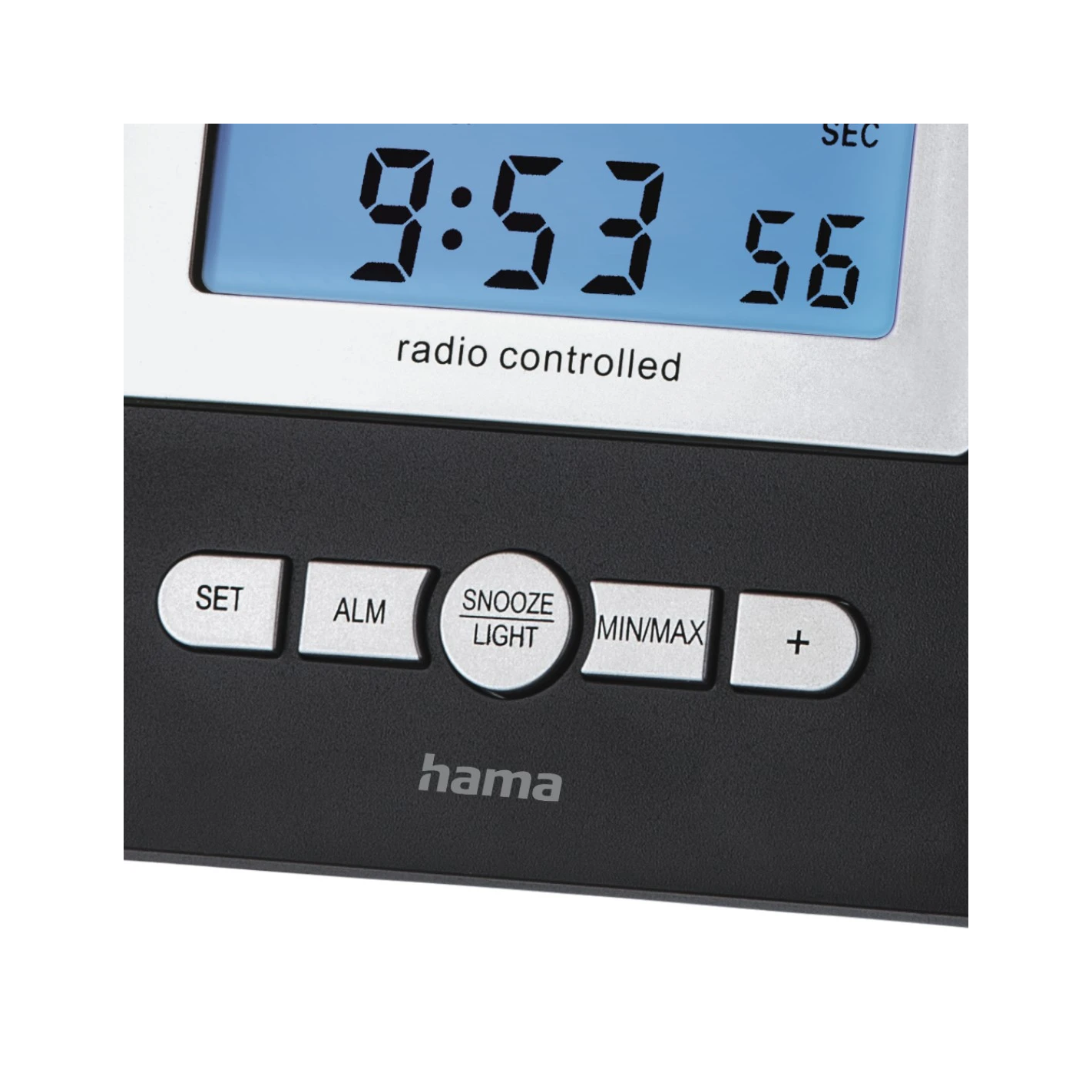 Hama  Radio despertador digital (reloj digital con alarma