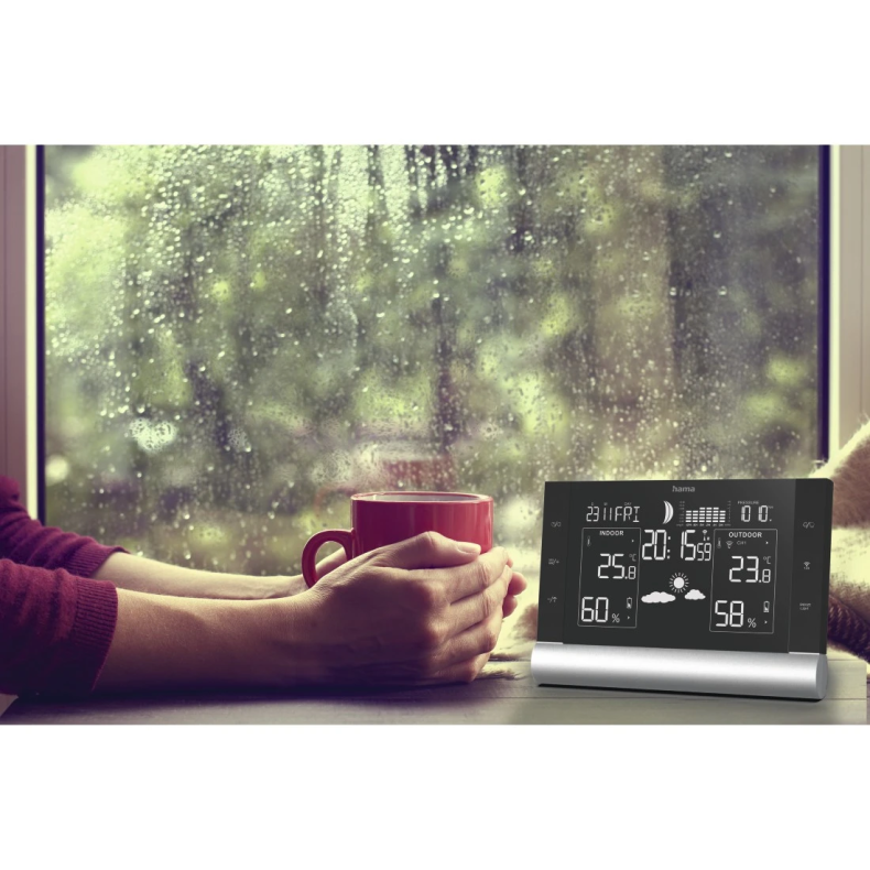 Estación Meteorológica HAMA Black... Estación Meteorológica HAMA Black...