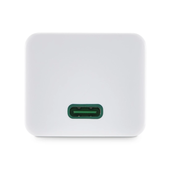 Mini Cargador HAMA, USB-C, PD/Qualcomm®, Carga Rápida, 20 W, blanco