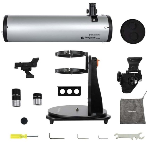 Telescopio de mesa Dobsoniano Celestron StarSense Explorer 150/650mm