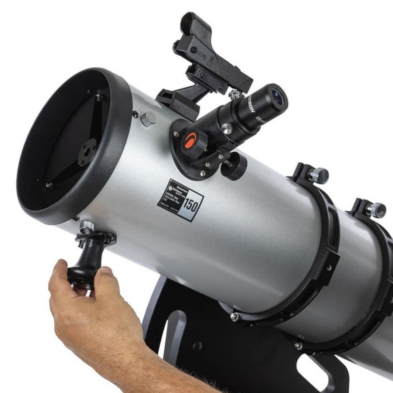 Galileo 500 X 80 Swivel Base Dobsonian Table Top Telescope And Red Dot