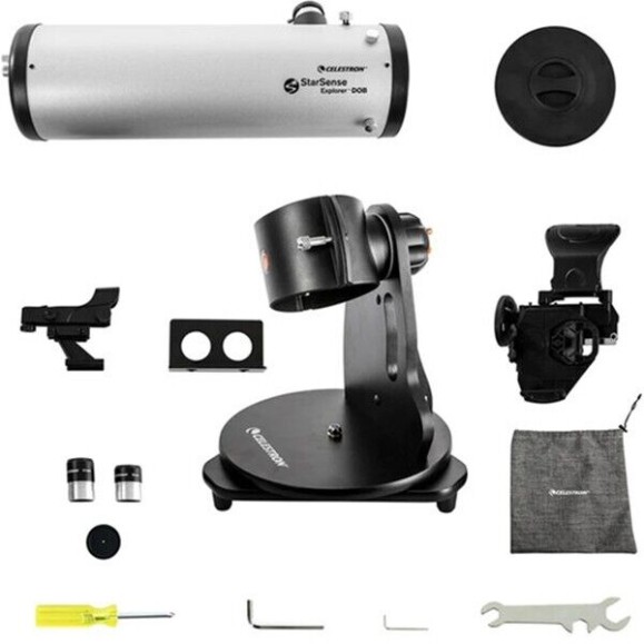 Telescopio de mesa Dobsoniano Celestron StarSense Explorer 114/450