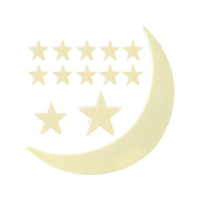 Glow Moon Large & Stars 4M