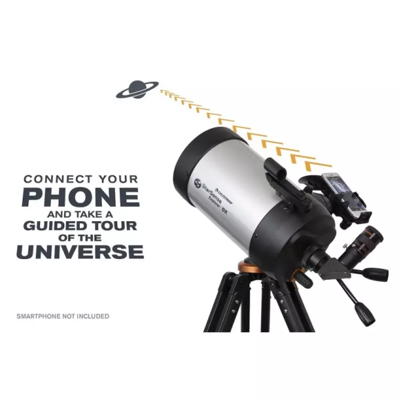 Pack Telescopio Celestron StarSense Explorer DX 5" Schmidt-Cassegrain con curso de iniciación personalizado