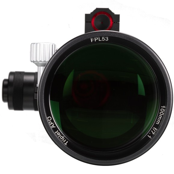 Telescopio LUNT LS100MT/B1200R&P APO para el Sol y el cielo estrellado