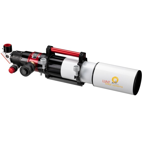 Telescopio LUNT LS100MT/B1200R&P APO para el Sol y el cielo estrellado