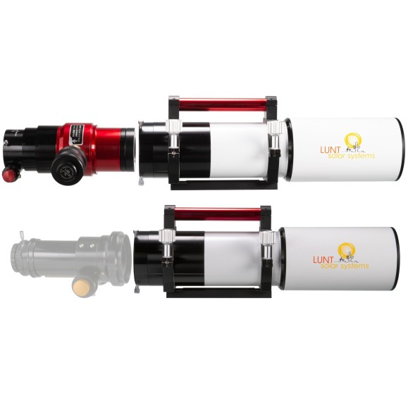 Telescopio LUNT multiuso solar y cielo nocturno LS100MT/B1800R APO