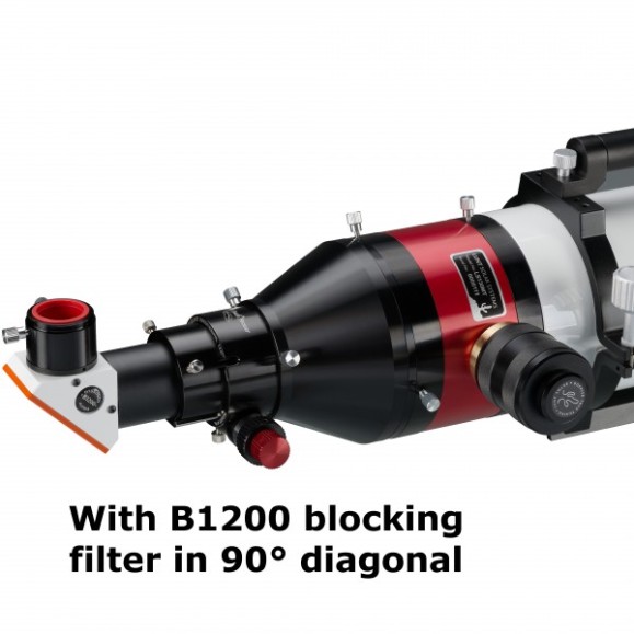 Telescopio LUNT LS130MT/B1200 APO multiusos para sol y cielo nocturno