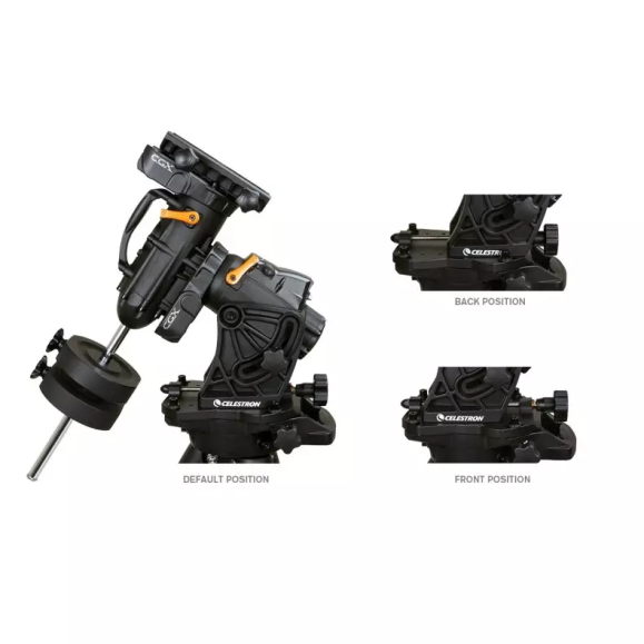Pack Montura ecuatorial Celestron CGX con curso personalizado de iniciación monturas