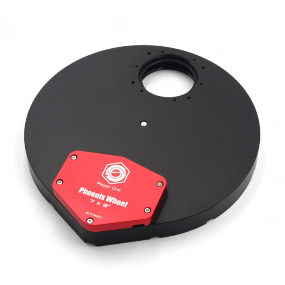 Rueda portafiltros Player One Phoenix 7x2" (o 50 mm sin montar) motorizada