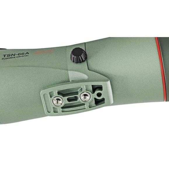 Kit telescopio terrestre Kowa TSN-66A PROMINAR Zoom angular 25-60X y funda de neopreno