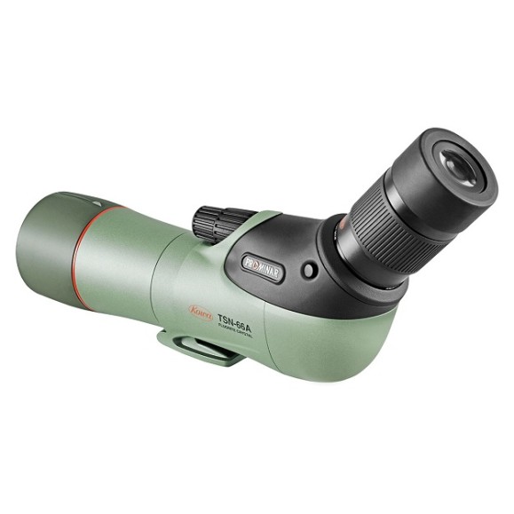 Kit telescopio terrestre Kowa TSN-66A PROMINAR Zoom angular 25-60X y funda de neopreno