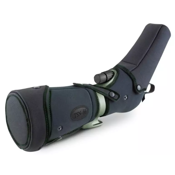 Kit telescopio terrestre Kowa TSN-66A PROMINAR Zoom angular 25-60X y funda de neopreno