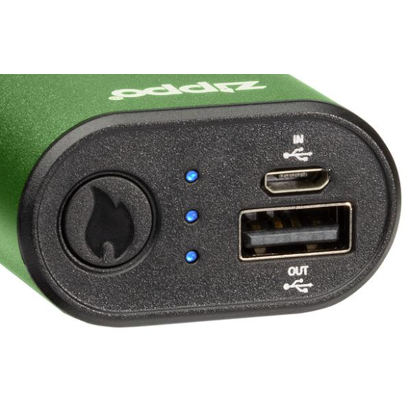 Calientamanos recargable ZIPPO HeatBank® 6s NEGRO USB