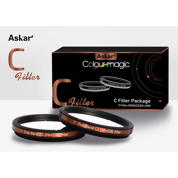 Set de filtros ASKAR Colour Magic C Duo-band en 2"