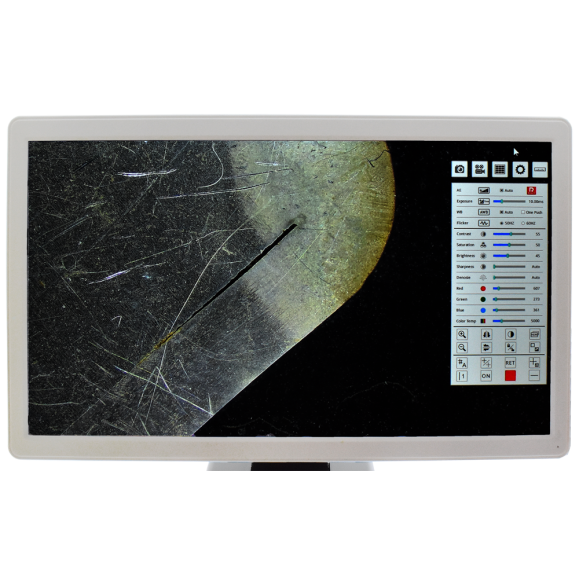 Microscopio de inspección SMARTSCOPE con pantalla