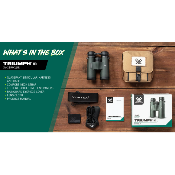 Prismático VORTEX Triumph HD 10x42mm