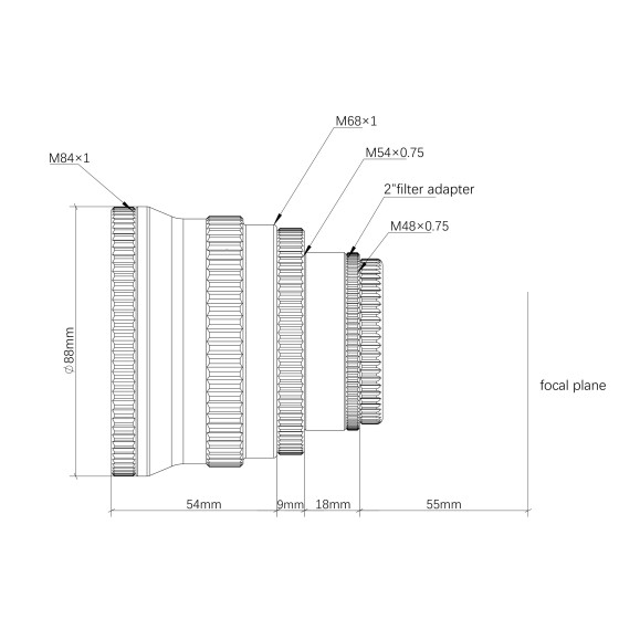 Reductor 0.8x para 120 APO ASKAR