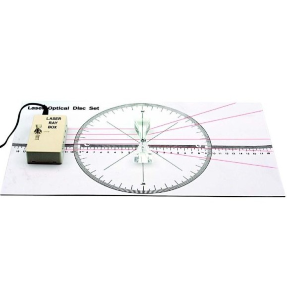 Óptica geométrica con penta láser (Optika Science)