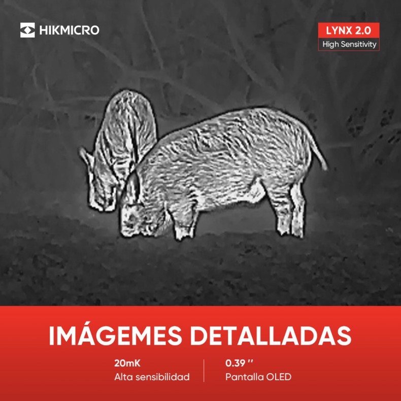 Monocular térmico LYNX Pro LH25 2.0...