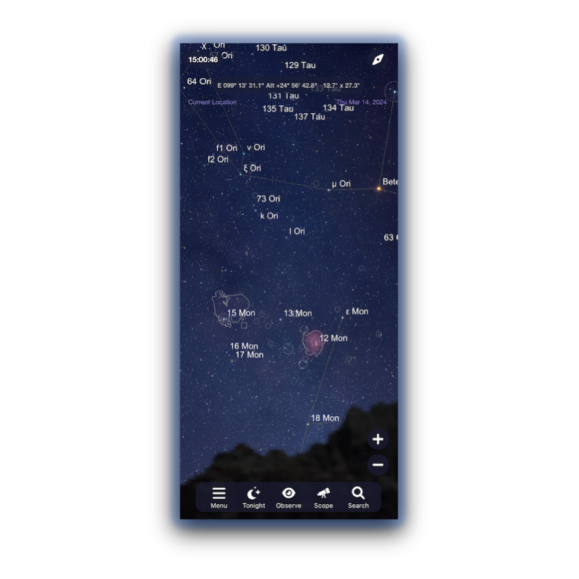 Ocular Inteligente Pegasus Astro SmartEye powered by SkySafari