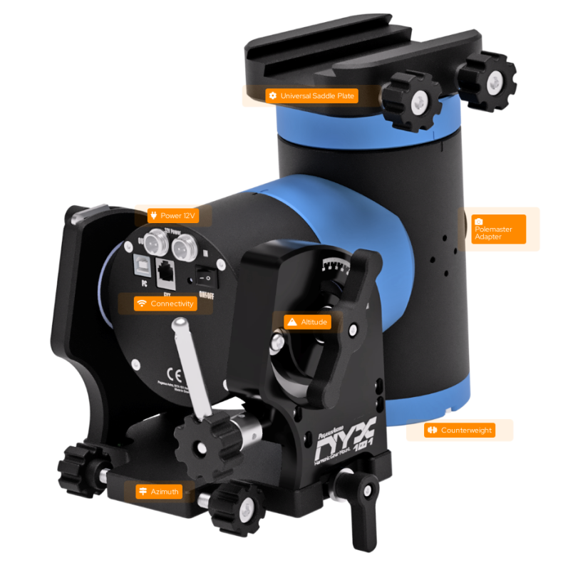 Montura ecuatorial armónica Pegasus...