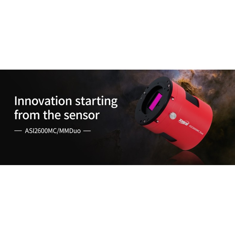 Cámara refrigerada monocromo ZWO... Cámara refrigerada monocromo ZWO...