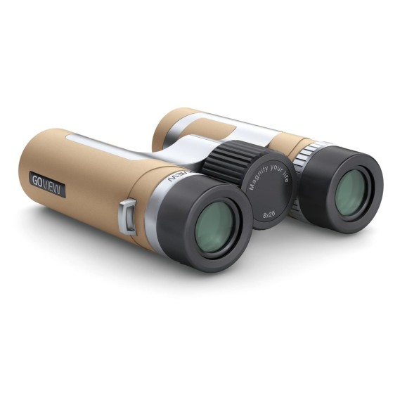 GoView Prismáticos ZOOMR 8x26, Light Brown