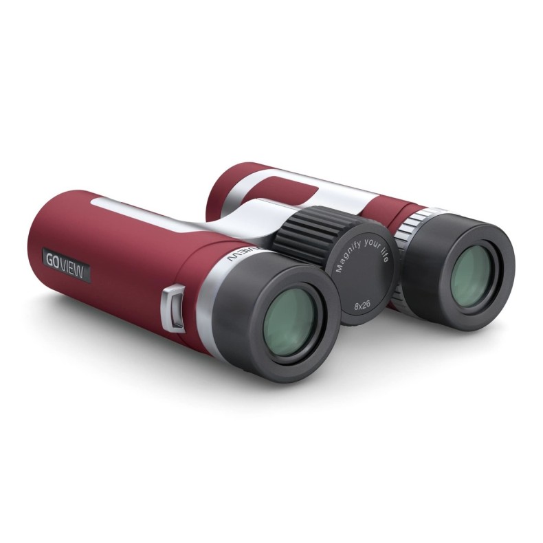 GoView Prismáticos ZOOMR 8x26, Ruby Red