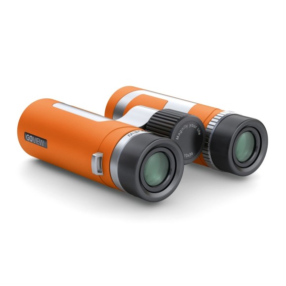 GoView Prismáticos ZOOMR 10x34, Sunset Orange