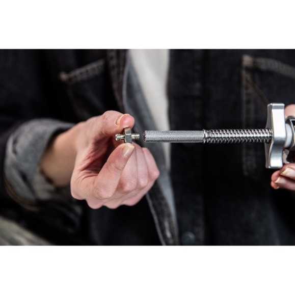 Pinza micro tipo mordaza con mordaza en extremo 2''