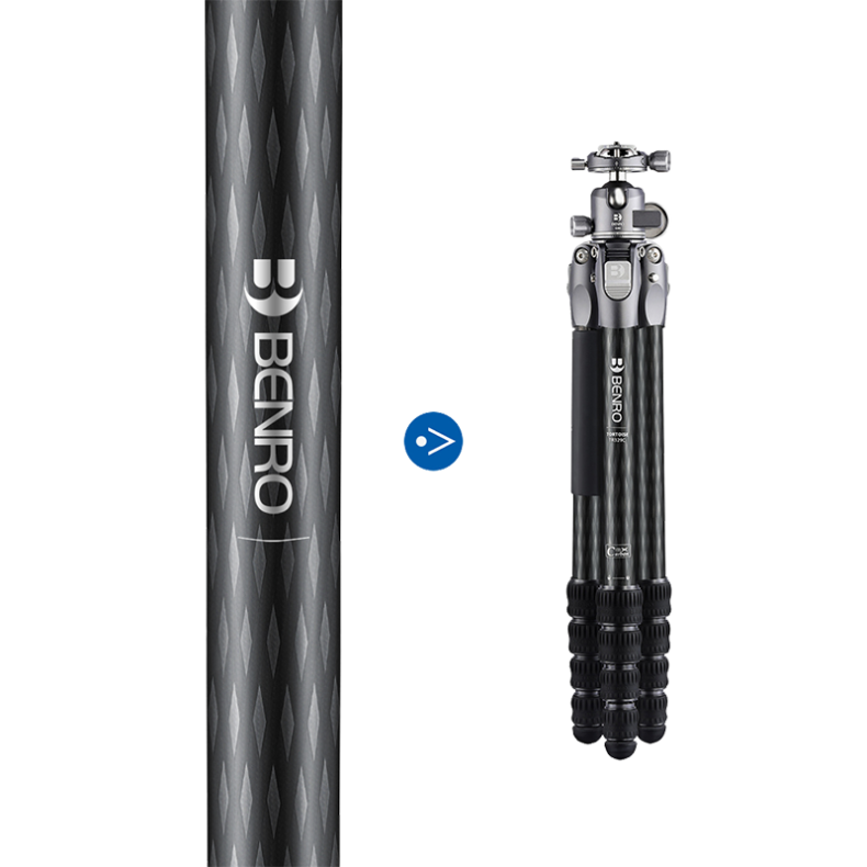Kit Trípode BENRO Tortoise carbono... Kit Trípode BENRO Tortoise carbono...
