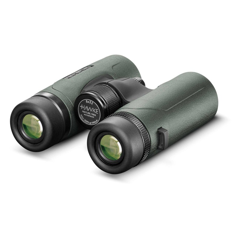 Prismático HAWKE NATURE-TREK 8X32 verde Prismático HAWKE NATURE-TREK 8X32 verde