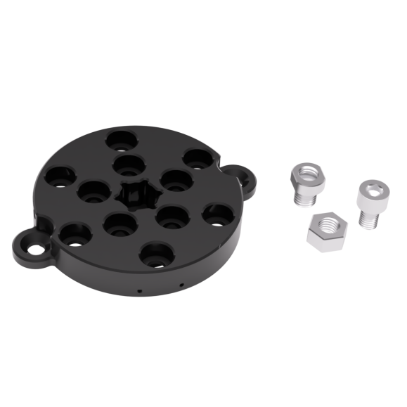 Adaptador de trípode universal Pegasus para montura NYX-101, compatible con EQ6