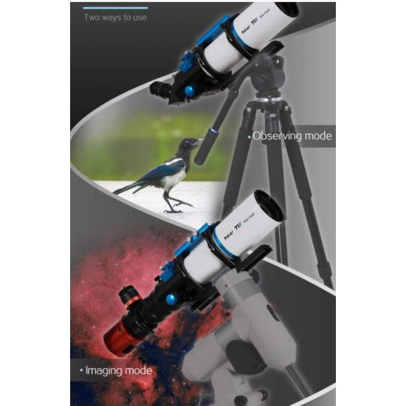 Askar 71F 71 mm f/6.9 Cuádruple Apocromático de campo plano