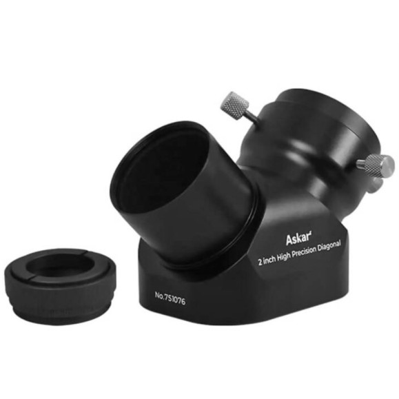 Askar Diagonal de estrella de 2 pulgadas con adaptador de ocular de 1,25 pulgadas y adaptador SCT