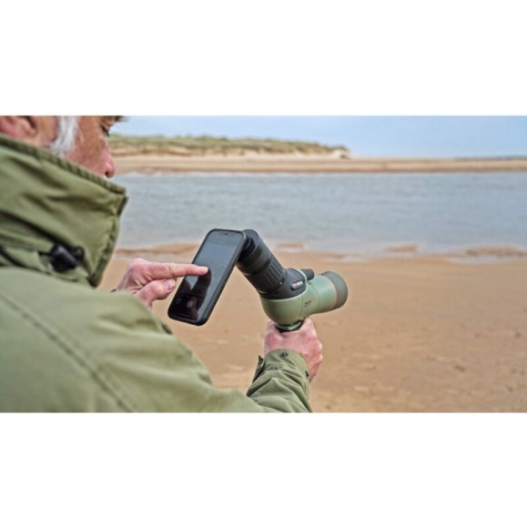 Kit Telescopio Kowa Prominar acodado 55mm con ocular zoom 17-40x WA (cristal de fluorita)