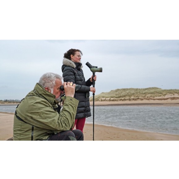 Kit Telescopio Kowa Prominar acodado 55mm con ocular zoom 17-40x WA (cristal de fluorita)