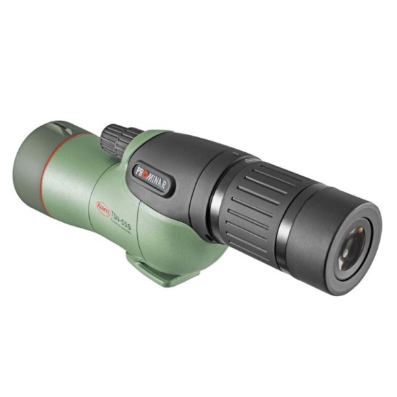 Kit Telescopio Kowa Prominar recto 55mm con ocular zoom 17-40x WA (cristal de fluorita)