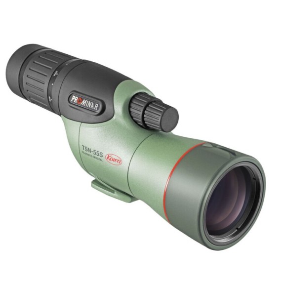 Kit Telescopio Kowa Prominar recto 55mm con ocular zoom 17-40x WA (cristal de fluorita)